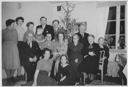 Vi firar jul i Sävne - 1949 - tror jag